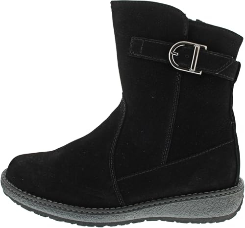 Waldläufer Hoja Stiefel Schwarz