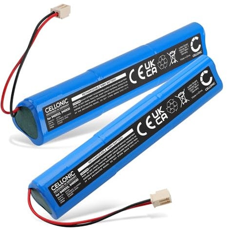 CELLONIC, Batteria per Tecnologia Domestica, Compatibile con Velux 946933, Solar Shutter Motor, 846933, 946930 (10.8V, 2000mAh) 2 Pezzi