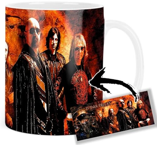 MasTazas Judas Priest Nostradamus Rob Halford Tasse Ceramique Mug