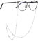 SILBERKETTEN STORE DEIN SCHMUCK ONLINE SHOP Brillenkette No. 7 | bestehend aus einer Ankerkette 1,4mm mit Oliven | aus echt 925 Silber | nickelfrei und hochglanzpoliert