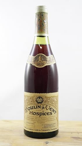 Moulin à Vent Hospices Romanèche-Thorins Bouteille de Vin Millésime 1975
