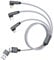 Multi USB Cable, Nylon Braided 3m 3 in 2 Multi USB Charging Cable 90 Degree Universal Cable with iPhone/Micro/USB Type C for iPhone 14 13 12 11 X XR 8, Samsung, Huawei, Xiaomi, Laptop Tablet