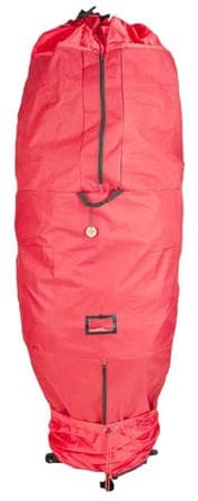 Uitseld Standing Christmas Tree Storage Bag | Christmas Tree Disposal Bag,Upright Christmas Tree Storage Bag for 8ft Fake Tree, Tree Covers Waterproof Dustproof Organizer Bag