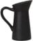 New Sleek And Contemporary Black Matte Finish Ceramic Floral Vase,Jug Perfect For Decorative And Practical Use Ideal For Windowsill, Accent Table, or Shelf Any Space Home Decor - N32