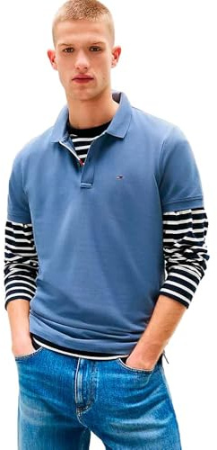 Tommy Jeans Herren Poloshirt Kurzarm Slim Placket Slim Fit