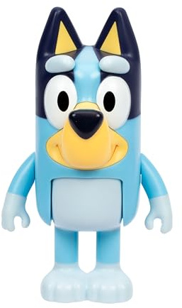 Bluey Chat Mates. Press Nose And Hear 10 Of Her phrases From The Show, This Figure Stands At 15.2 CM Tall. With Articulated Arms And Legs