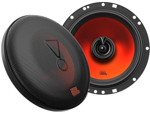 JBL Stage1 Haut Parleur Voiture Coaxiaux 165mm (6.5) de Harman Kardon Enceinte Auto Audio Premium Système Sonore High Performance Professional 50W RMS 400W Max Car HiFi Installation - Paire
