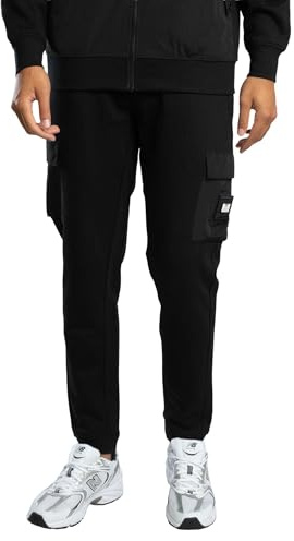 Weekend Offender Men's Lippi Cargo Joggers, Black