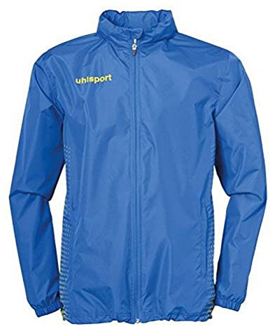 Uhlsport Herren Score Regenjacke Jacke, azurblau/limonengelb, S