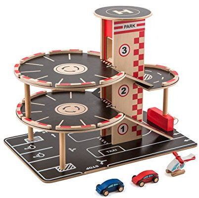 Hape Parkhaus 4 Ebenen mit Tankstation