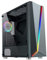 CiT 1007 RGB PC Gaming case Mid-Tower ATX, Full Tempered Glass Side Panel| Black