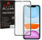 TECHGEAR Anti Glare Screen Protector for iPhone 11 - MATTE 3D GLASS Edition Genuine Tempered Glass Full Screen Protector Guard Cover Compatible with Apple iPhone 11
