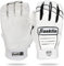 Franklin Sports CFX FP Softball Batting Gloves Pair, Women's X-Large, White/Black