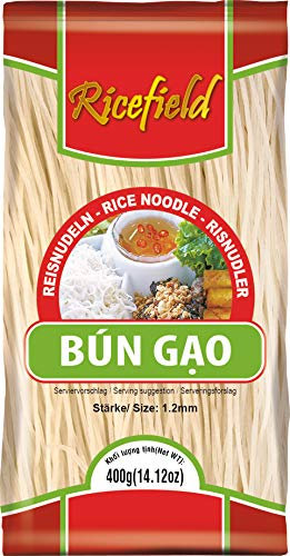 Ricefield Reisnudeln, Vermicelli, 1.2 mm, Bun Gao (1 x 400 g)