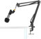 SM57 Mic Stand with Pop Filter - Microphone Boom Arm Stand with Windscreen Foam Compatible with Shure SM57-LC Cardioid Dynamic Microphone by YOUSHARES