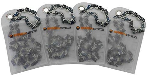 4 Sägenspezi Sägeketten 30cm 3/8 44TG 1,1mm Vollmeißel kompatibel mit Stihl Motorsägen und andere