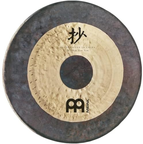 20 Chau Tam Tam with Beater — For Sound Healing Therapy, Meditation and Yoga — Bronze Alloy, 2-YEAR WARRANTY