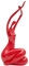 HAUCOZE Frau Skulptur Figuren Yoga Dekor Geschenk Modern Statue Arts Polyresin 33cm