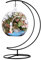 Fosinz Ornament Display Stand Iron Hanging Stand Holder Hooks for Hanging Glass Globe Air Plant Terrarium Ball Christmas Ornament Home Wedding Decoration