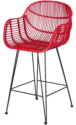 ROTIN DESIGN Stuhl Oslo - Rattan/Metall