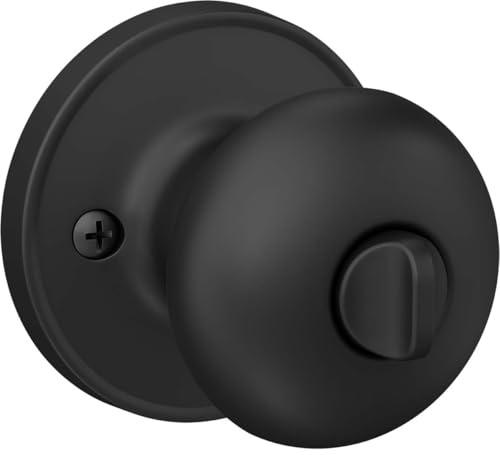 SCHLAGE J54STR622 J54-STR Stratus Single Cylinder Keyed Entry Door Knob Set with Round Rose from The J Series
