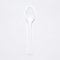 Amscan 9915409-217 - White Eco-Friendly Re-usable Dishwasher Safe Plastic Party Spoons - 24 Pack