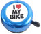 Fahrradklingel, Fahrradklingel, Kinder-Kind-Fahrradring, I Love My Bike, süße Fahrradklingel, Kinder-Radklingelton, blau