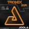 JOOLA Tischtennis-Belag TRONIX ZGR Schwarz Max