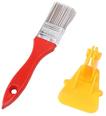 Pennello Pennello Professionale per Rifiniture, Piccolo Pennello per Rifilare Pareti con Manico in Legno