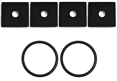 2 Guarnizioni + 4 Spessori Calibrati per Macchina del Caffè Compatibile con DIDIESSE FROG