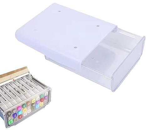 Cassetti da posizionare sotto il tavolo | Cassetto adesivo attaccabile, cassetti estraibili | Cassetto attaccabile sotto il supporto per libri trasparente Geteawily