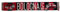 CALCIOGADGETS Schal Bologna SCJB0RB01 aus Acryl, rot-blau 1909, rot-blau, One size