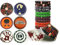 Gcardist Confezione da 300 pirottini per cupcake a tema Halloween, formato mini, carta, usa e getta, per Halloween, multicolore