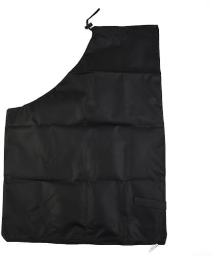 Bolsa de repuesto para soplador de hojas, bolsa de repuesto para soplador de hojas para trituradora, aspiradora de jardín, sopladores de hojas (negro)