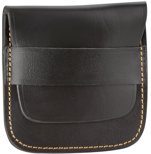 Patronenetui Jagd aus Leder für 6 Kugelpatronen Braun