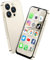Hipipooo Mini Smartphone 4G, Dual SIM, Pantalla de 3,88 Pulgadas, cámara Dual 2.0+5.0MP, batería de 1950mAh, Mini teléfono Android 12 para niños(Beige,4GB+64GB)