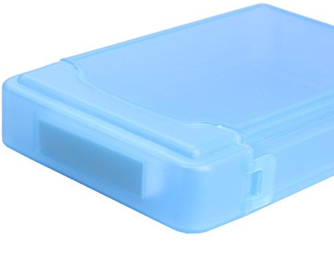 Generic 8.9 cm Protection Storage Box Portable Plastic Hard Disk Case Shock-Proof Anti-Static -Proof for Hard Drive IDE SATA