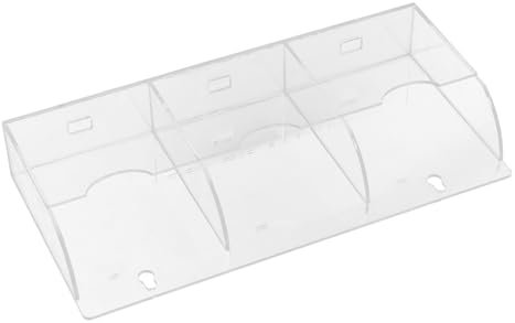 iplusmile porta cellulare portacellulare da parete supporto telecomando universale supporto per telefono a parete porta telecomando a muro Acrilico Transparent