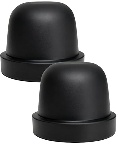 Xibao 2PCS Auto Scheinwerfer Dichtungs Abdeckungen,Scheinwerfer-Dichtungsabdeckung,Auto Zubehör,Auto LED Scheinwerfer Gummi Staubschutzkappe,Geeignet für die meisten Modelle auf dem Markt (70x50mm)