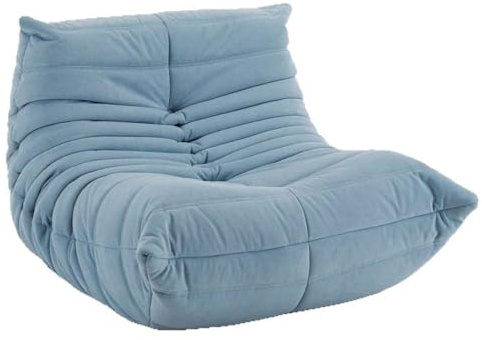 Fauler Sofa Balkon Liegestühl Fliegende Fenster Liegestühle Moderne minimalistische Textur Einzelsofa,D-103X88X70CM
