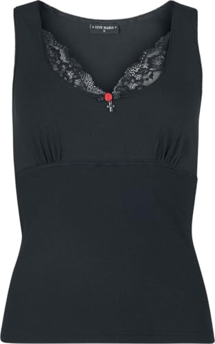 Vive Maria Coquette Top Frauen Top schwarz Basics
