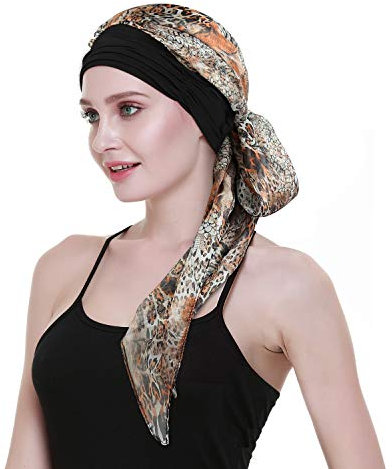 FocusCare Damen Chemo Turban hüte mütze schal Kopfbedeckung für krebspatienten