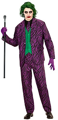 W WIDMANN MILANO Party Fashion - Kostüm Evil Clown, Horror Clown, Halloween, Faschingskostüm