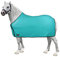Horses, Fleece Decke Basic Pony, Weich und Bequem, Ideal für Transport und Feierabend (100 cm, Türkis)