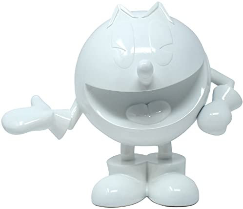 NEAMEDIA THE CHARACTER COMPANY Pac-Man Pac-Man White - Icons Unisex Statue Standard Resin Fan-Merch, Gaming