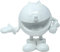 NEAMEDIA THE CHARACTER COMPANY Pac-Man Pac-Man White - Icons Unisex Statue Standard Resin Fan-Merch, Gaming