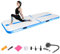 CCLIFE Air Tracking Matte Airtrack 4m Turnmatte Aufblasbar klappbar mit Elektrischer Luftpumpe Yogamatte Tumbling Matten Trainingsmatte 10cm Höhe Blau