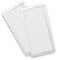 287mm 140mm x 2 PC Fan Dust Mesh Filter 11.3inch x 5.79inch PVC Computer PC Case Dust Proof Filter Cover Magnetic White 2-Pack