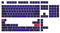 DROP + MiTo GMK Laser Custom Mechanical Keyboard Keycap Set - 129-keys, Doubleshot, Cherry Profile, for 60%, TKL, 1800 Layouts, etc. (Cyberdeck)