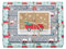 dabelino® Geschenkpapier Weihnachten Zug/Auto für Kinder, umweltfreundliches Set: 4x Bögen + 1x Karte (nachhaltig, Recyclingpapier)